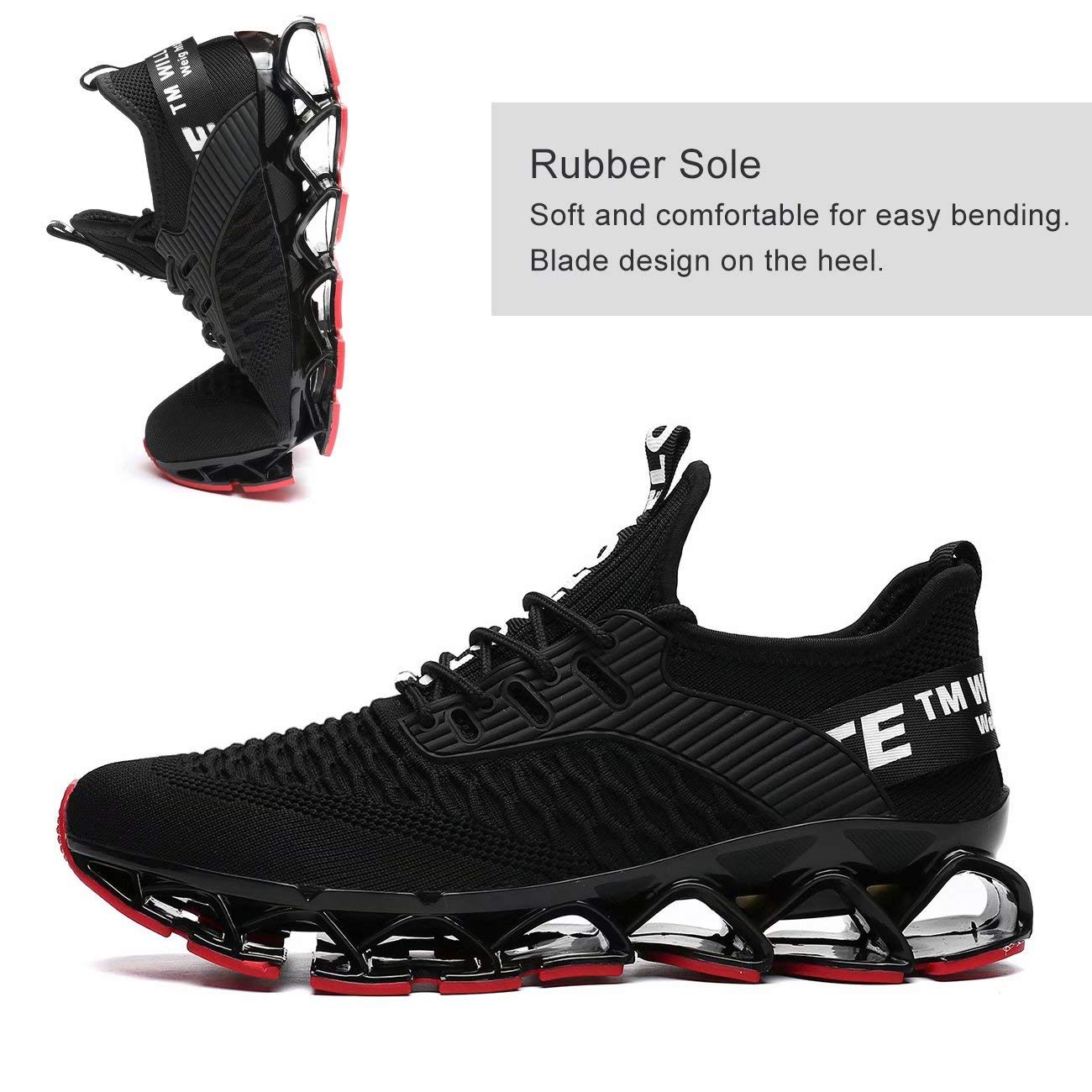 Vooncosir Men's Breathable Mesh Running Shoes - Lightweight Non-Slip Athletic Sneakers for Walking, Jogging & Gym Workouts | Comfortable Casual Shoes for Daily Wear & Outdoor Activities