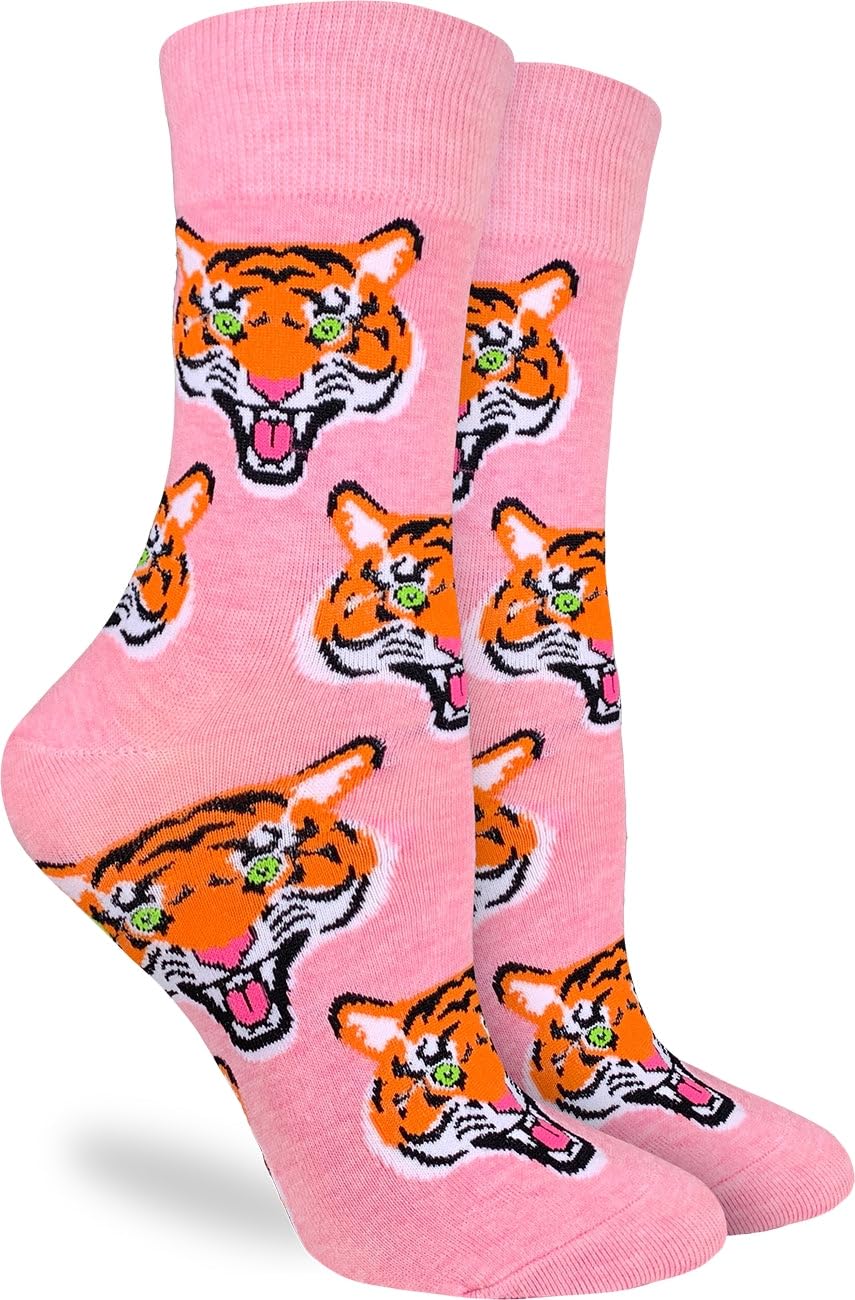 Good Luck Sock Women's Cat Socks - Fun Novelty Crew Socks for Adults | Perfect Gift for Cat Lovers & Casual Wear