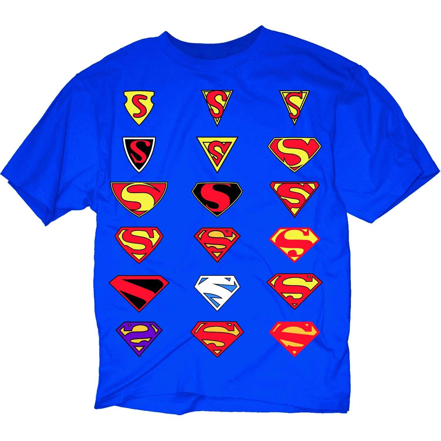 Superman Logo Graphic Men's T-Shirt - Cool Superhero Symbol Tee for Casual Wear, Cosplay & Comic Con Events