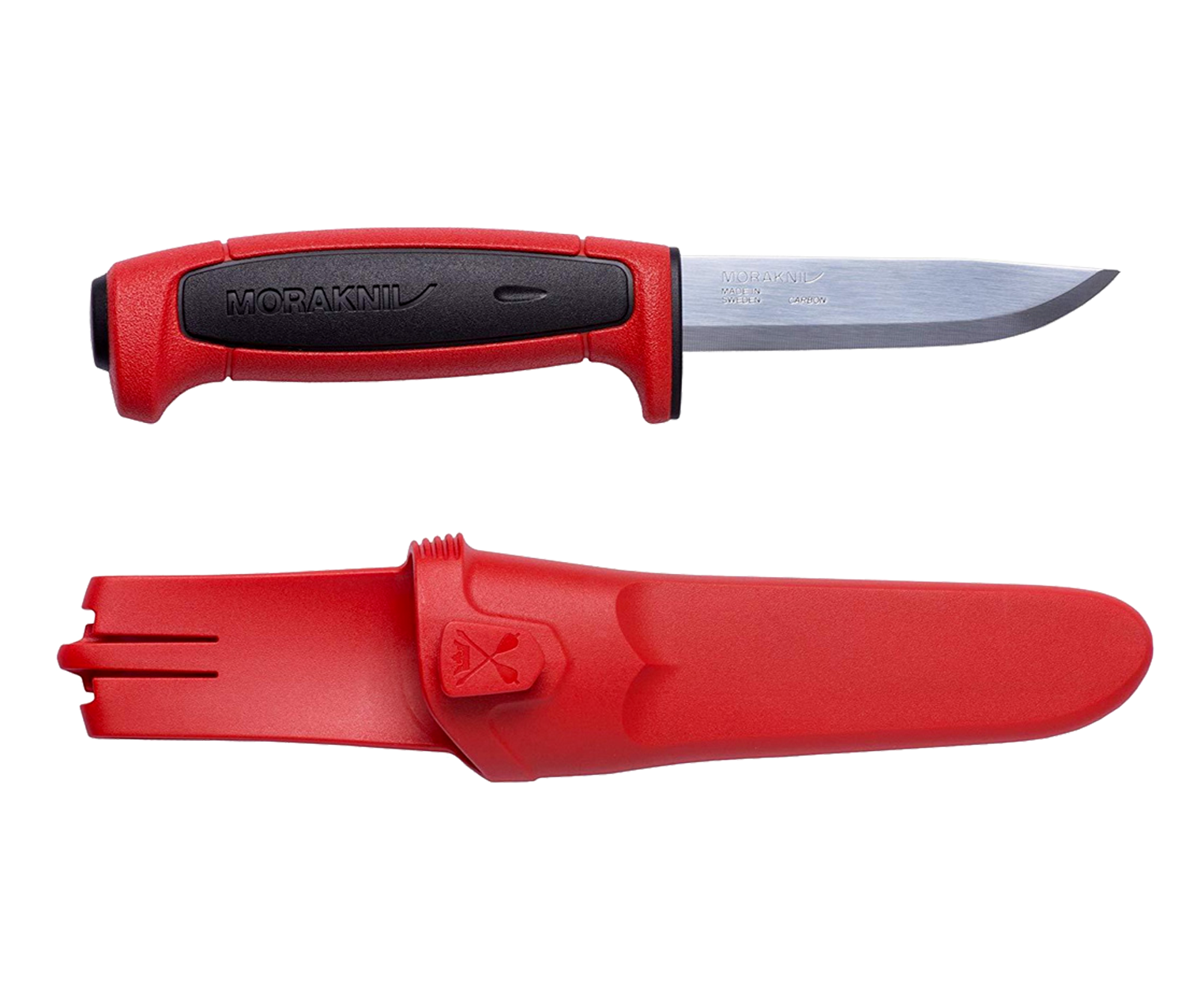 MoraKniv Basic 511 Carbon Steel Bushcraft Knife - Outdoor Survival, Hunting, Camping & EDC Tool