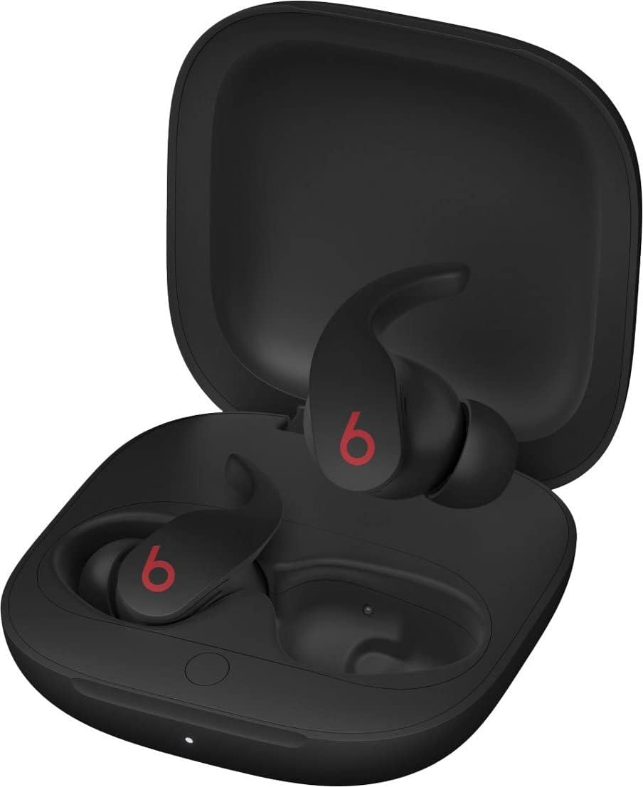 Beats Fit Pro True Wireless Noise Cancelling Earbuds - Black (Renewed) | Secure Fit for Running & Workouts, Active Noise Cancellation for Commuting & Travel