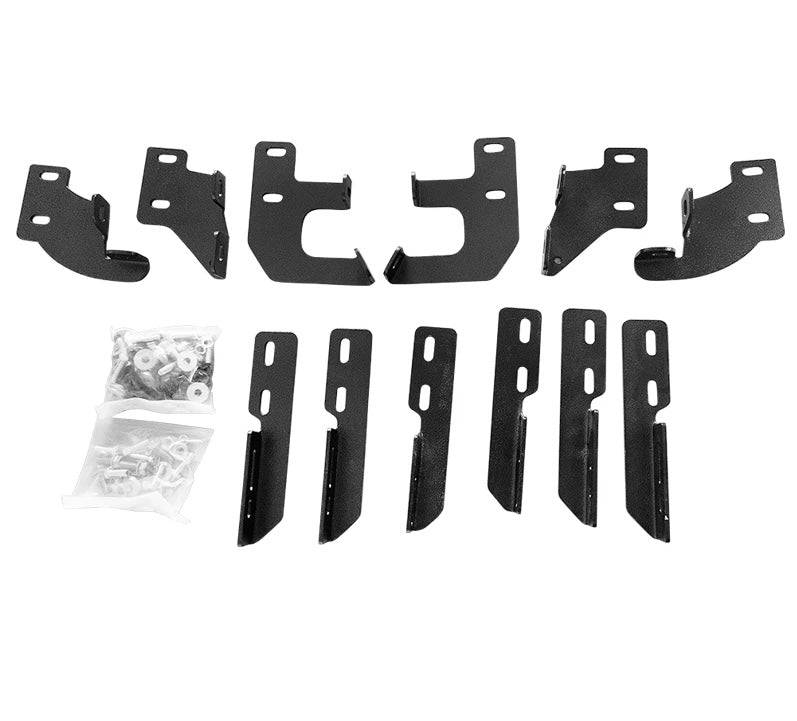 2023 Honda Pilot Running Boards Side Steps - V2 Style Nerf Bars for 2016-2023 Models - Durable Aluminum Off-Road Running Boards for Enhanced Vehicle Access & Style