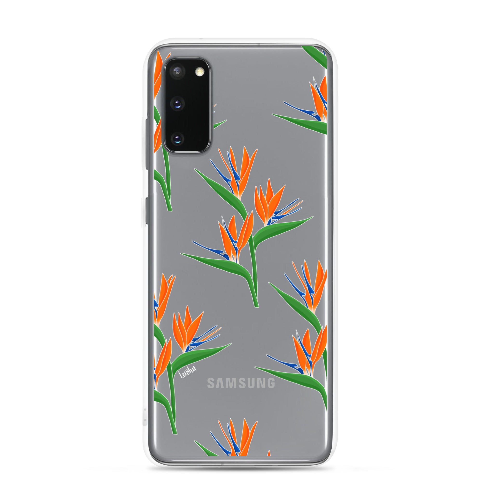 Bird of Paradise Clear Phone Case for Samsung Galaxy - Slim Protective Cover for Everyday Use & Travel