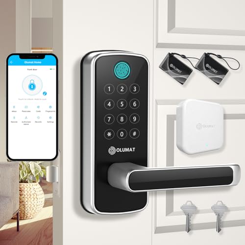 Silver Smart Lock+ Wifi Gateway