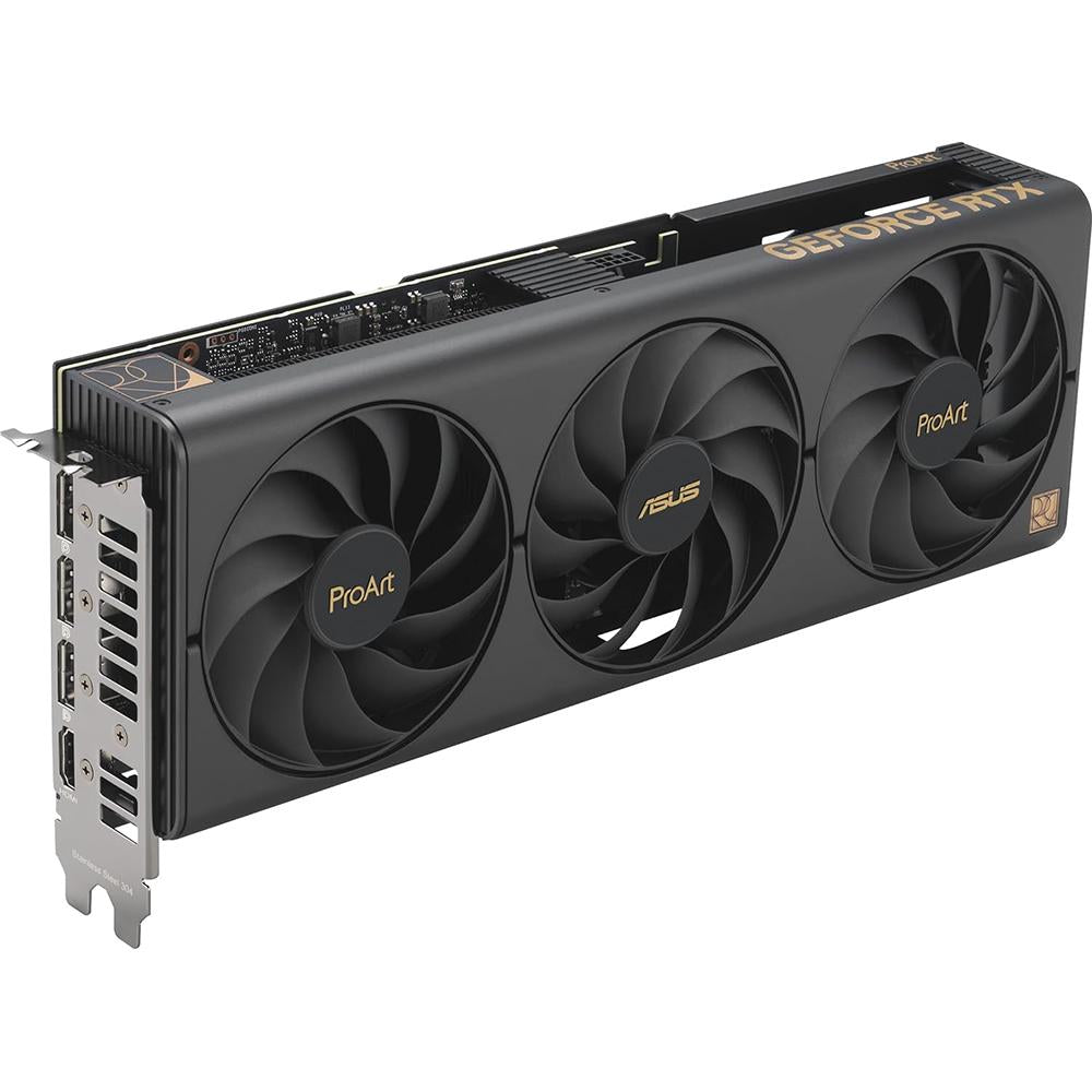 ASUS ProArt RTX 4070 Super 12GB GDDR6X Graphics Card for 3D Rendering, Video Editing & Gaming - High Performance GPU for Creators & Professionals
