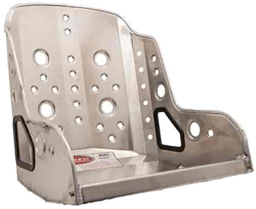 Kirkey 55170V 17 Inch Aluminum Vintage Style Bucket Seat - Classic Car Racing & Hot Rod Restoration Replacement Seat