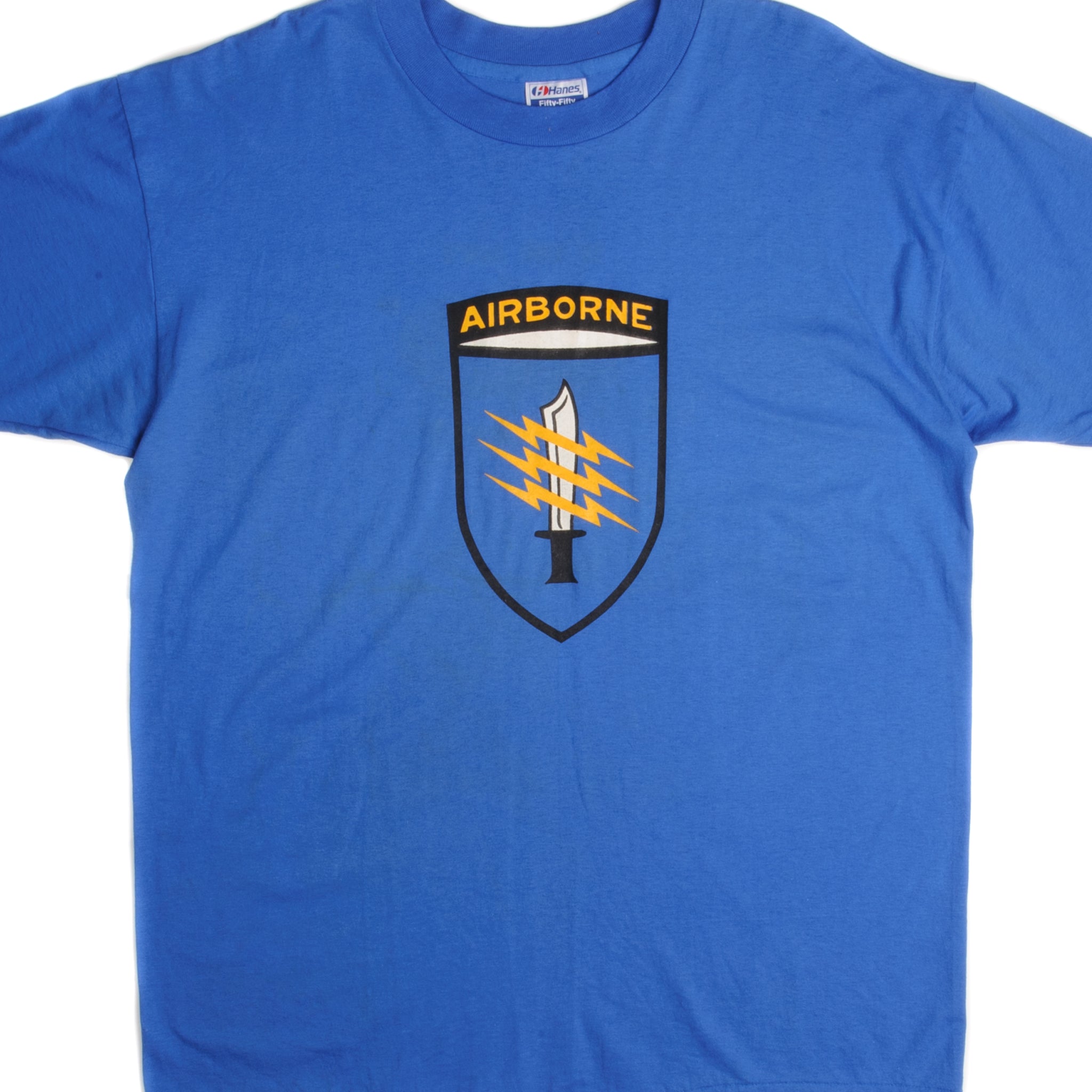 Vintage Special Forces Airborne 1988 T-Shirt - XL Size | Military Style Cotton Tee for Men | Perfect for Casual Wear, Outdoor Adventures & Military Enthusiasts