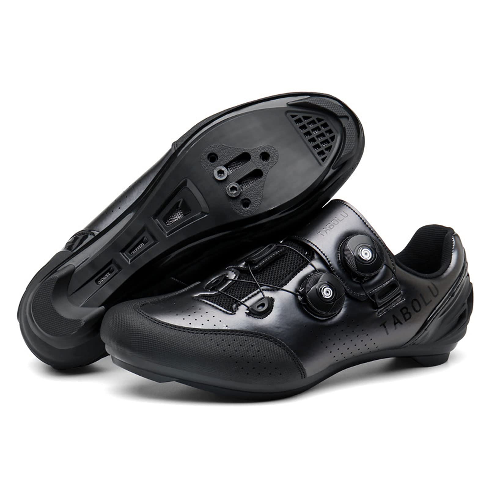 GZDD Men's MTB Cycling Shoes - Flat Pedal Sneakers for Road & Mountain Biking - Lightweight Breathable Racing Footwear with Cleat Compatibility - Perfect for Commuting, Trail Riding & Competitive Cycling