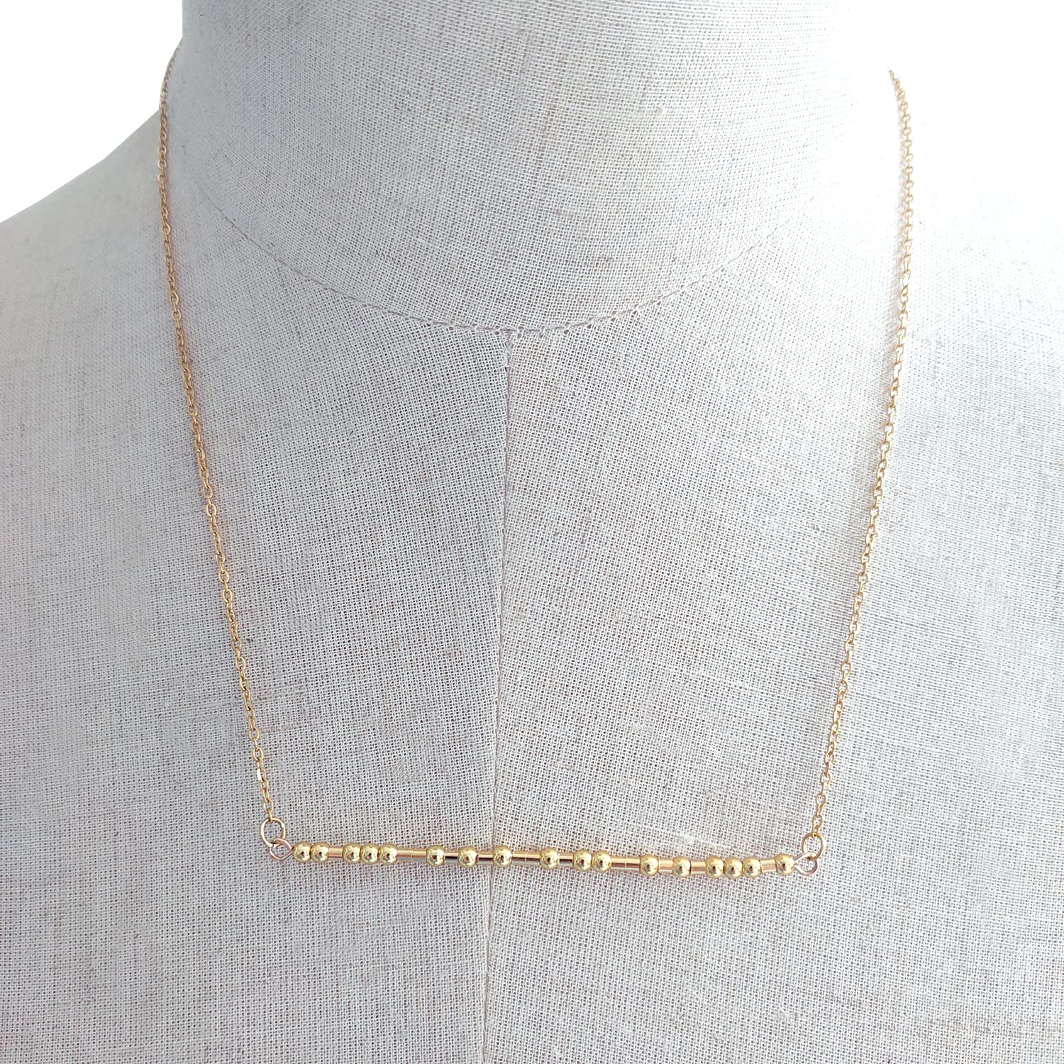 Custom Morse Code Necklace for Women - Personalized Gold & Silver Jewelry - Perfect for Gifts, Anniversaries, and Everyday Wear