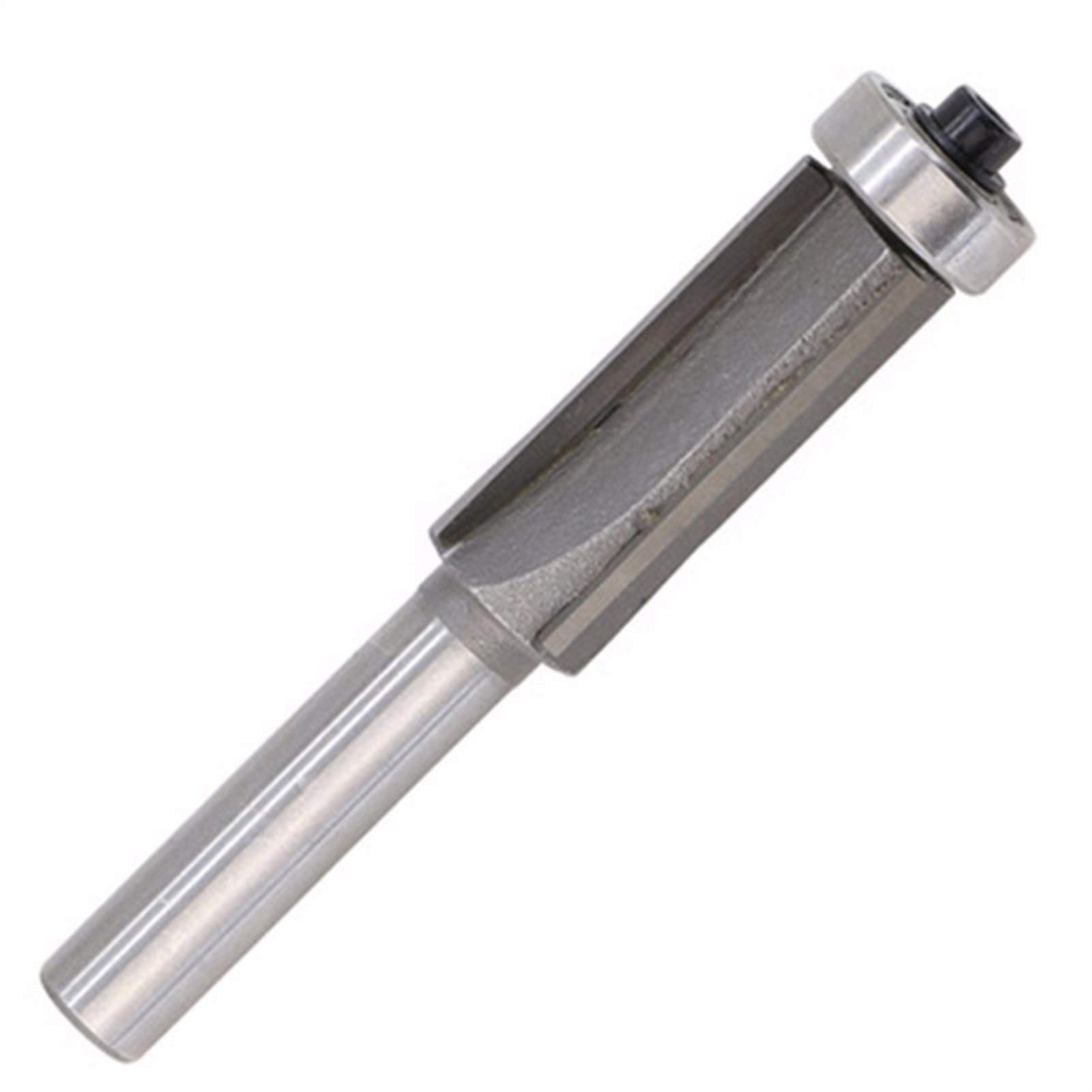 Xianglaa 8mm Shank 4 Teeth Flush Trim Router Bit with Bearing - Woodworking Pattern Cutter Tool (1PC) - Perfect for Cabinet Making, Edge Trimming & DIY Wood Projects