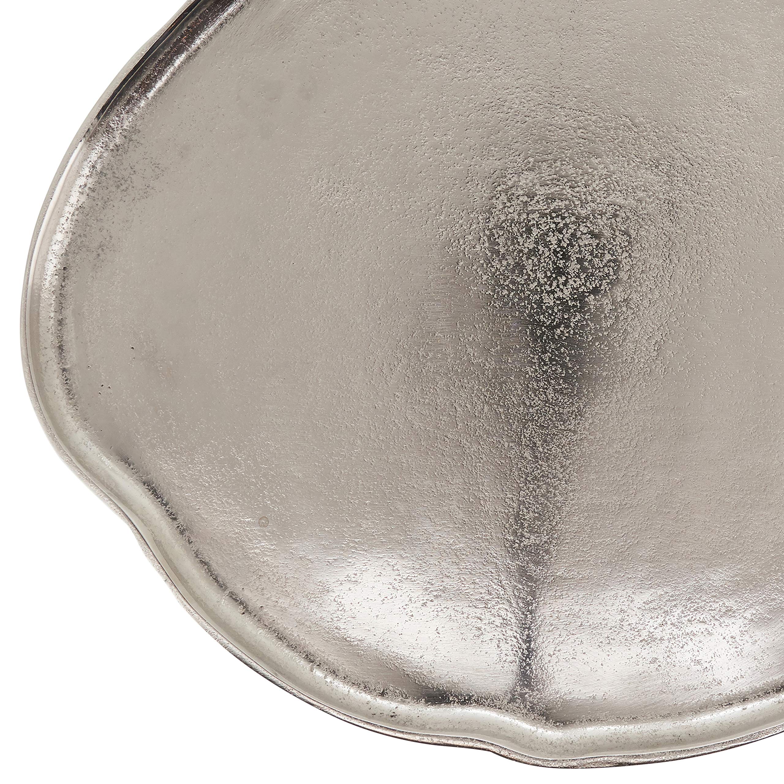 Organic Shape Charger Plates Set of 4 - Eco-Friendly Dinnerware for Weddings, Parties & Special Occasions