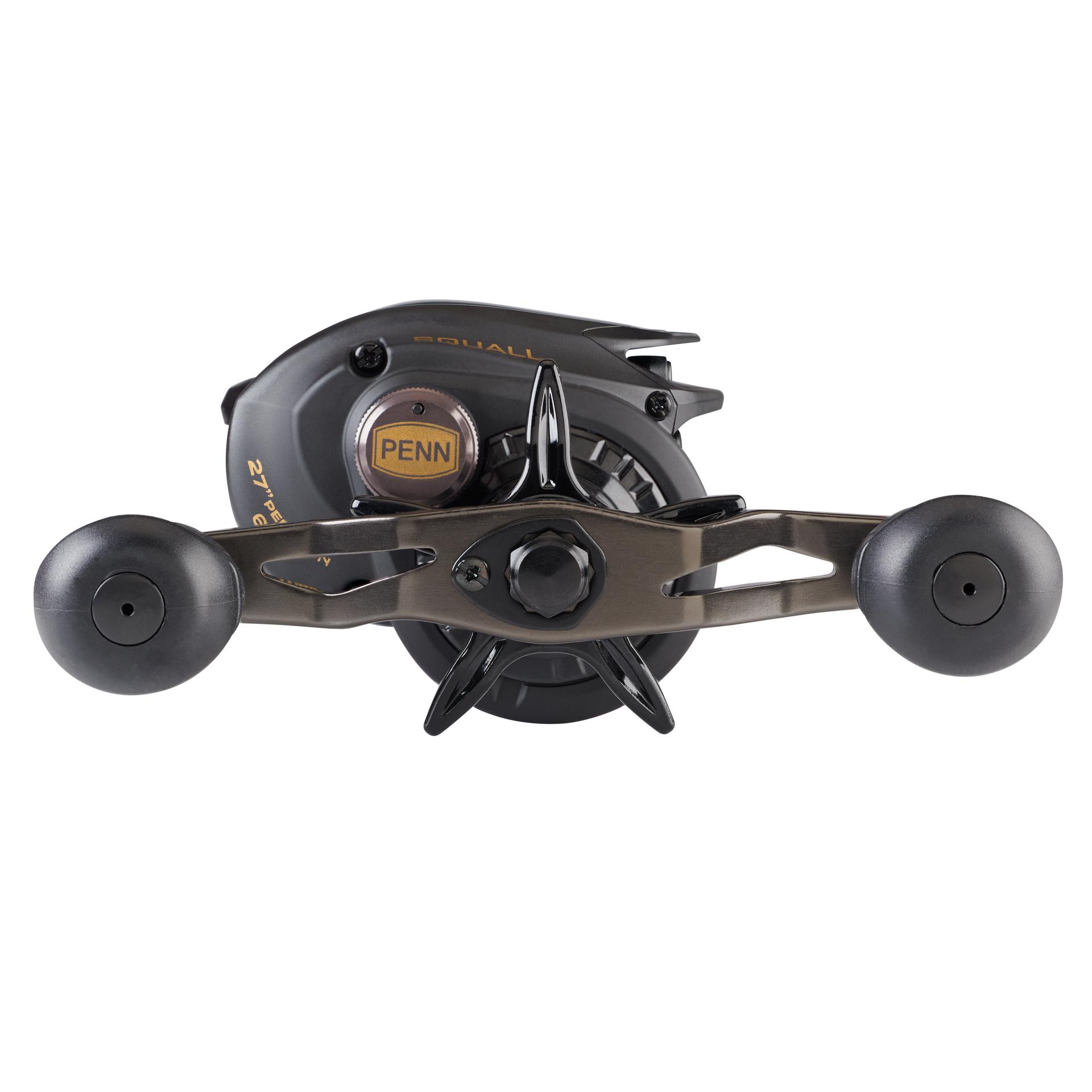 Squall® Baitcast Fishing Reel - High Performance Saltwater & Freshwater Fishing Gear for Bass, Trout, and Walleye - Perfect for Casting, Trolling, and Surf Fishing