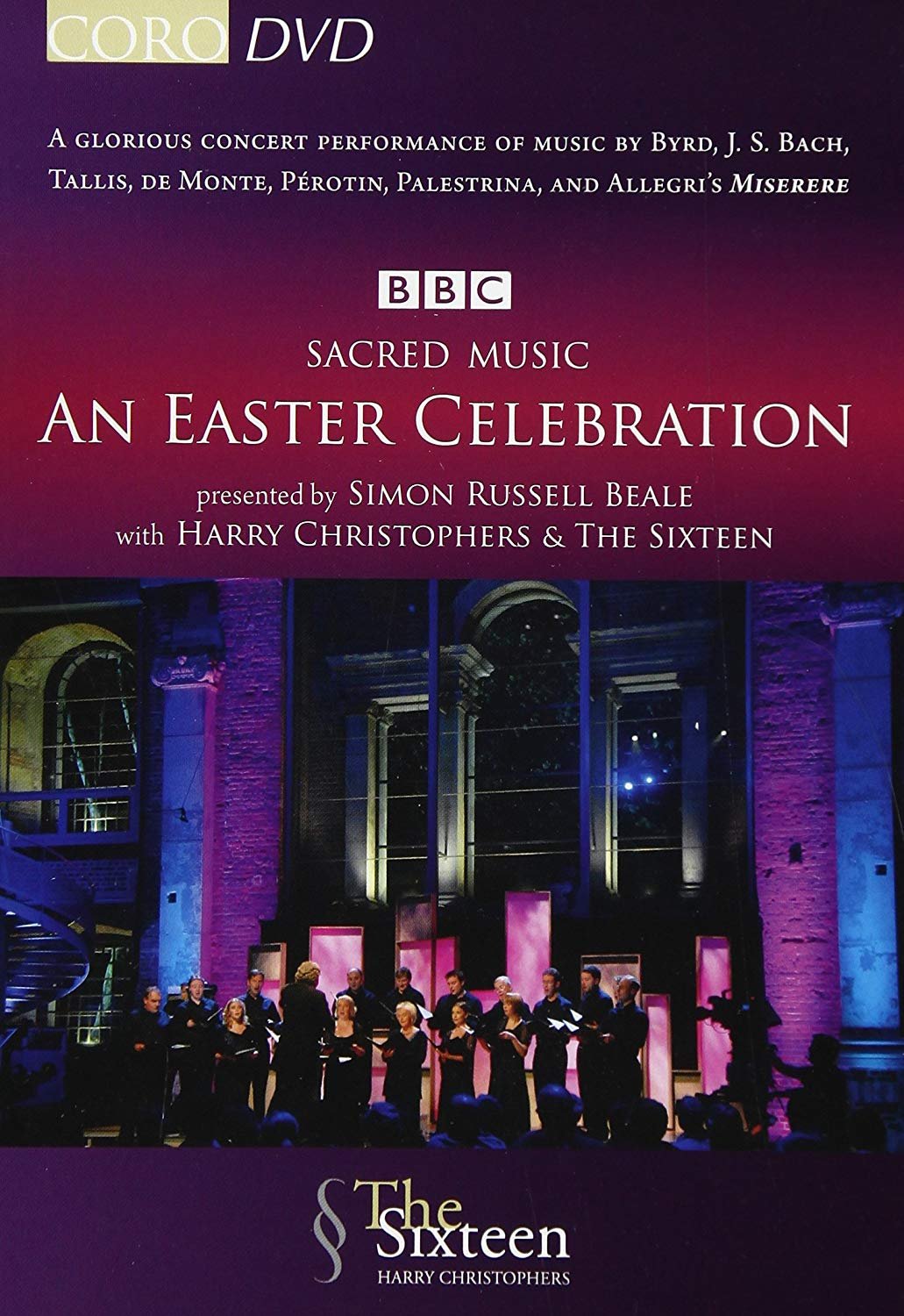 Simon Russell Beale - Sacred Music: An Easter Celebration DVD (2010, NTSC) | Inspirational Christian Music for Church Services & Holiday Worship