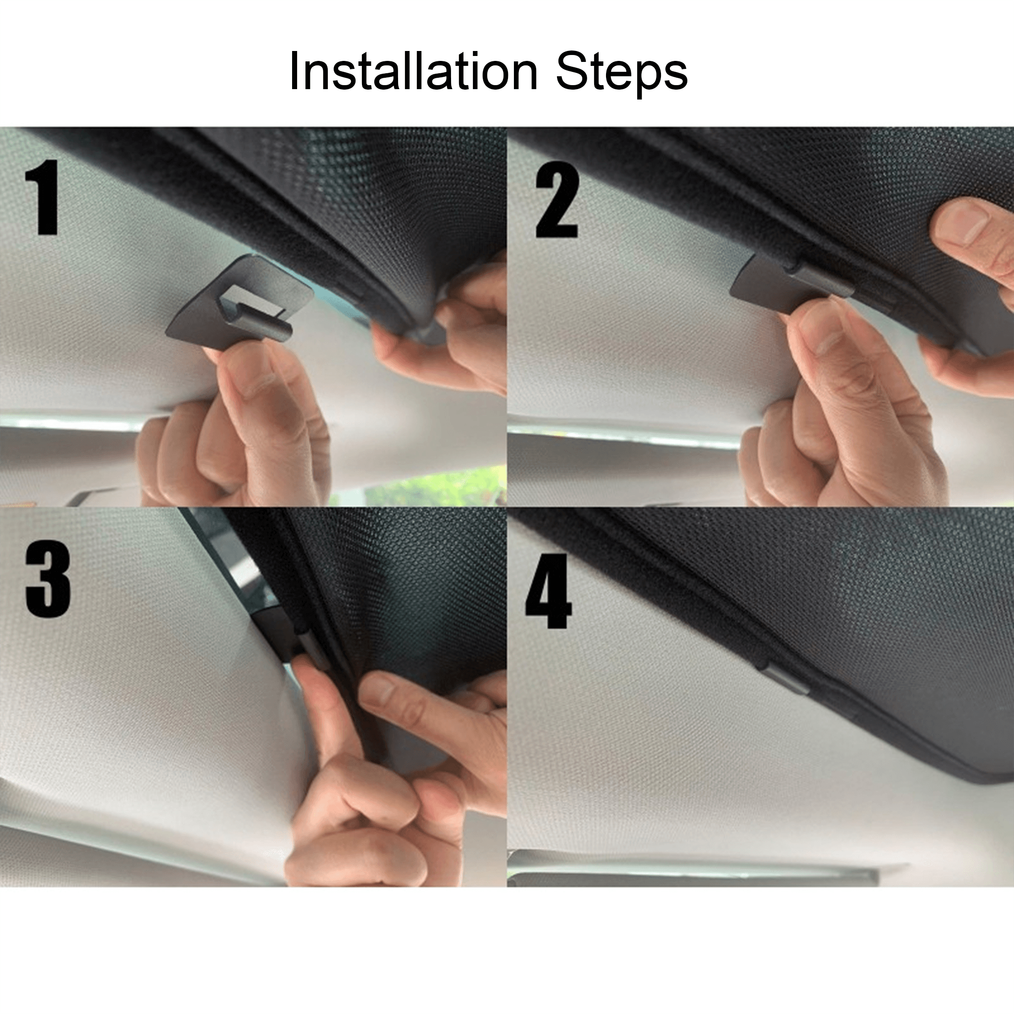 Tesla Model Y Glass Roof Sunshade - UV Protection & Heat Reduction for Summer Driving | Perfect for Road Trips & Outdoor Adventures