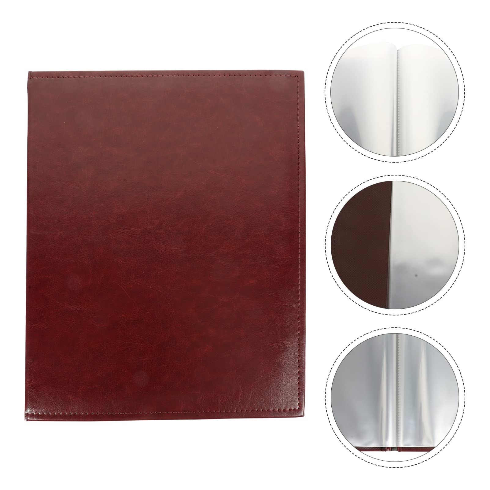 Plastic Document Folders - Certificate Collection File Organizer for Office, Testing Papers, and Documents | Durable & Waterproof for School, Work, and Home Organization