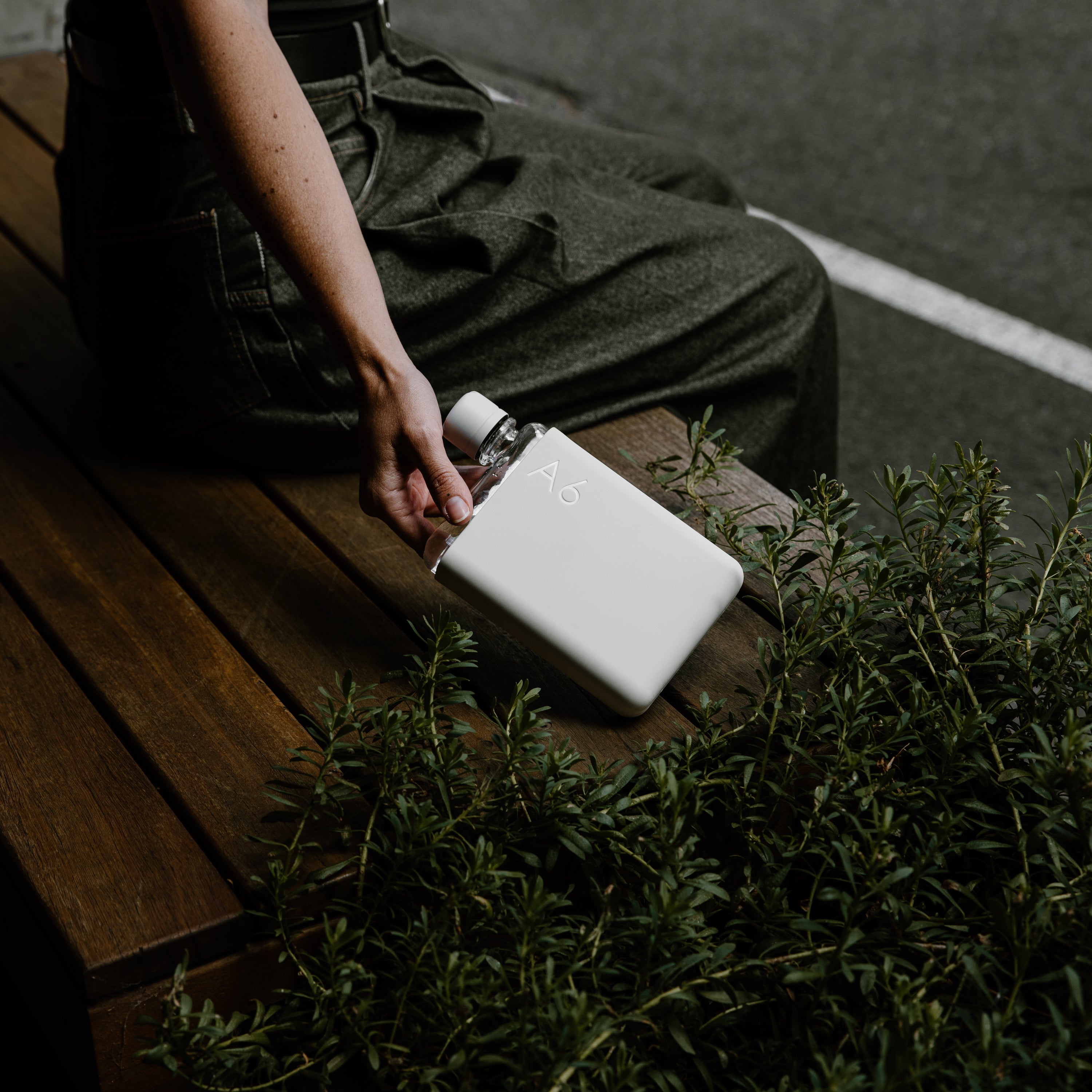 A6 Memobottle Slim Reusable Water Bottle - Eco-Friendly & Leak-Proof - Perfect for Office, Gym, Travel & Outdoor Activities
