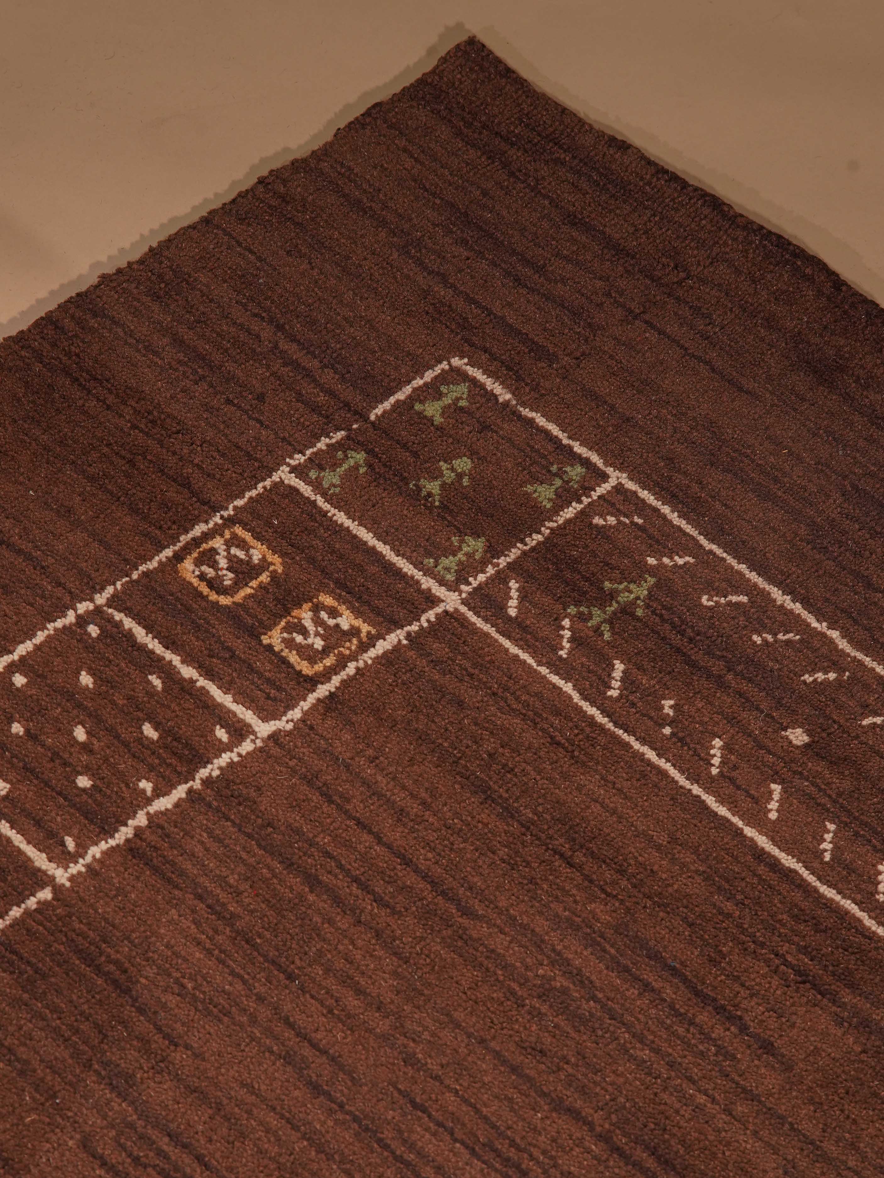 Premium Hand-Knotted Wool Rug - Luxurious & Durable for Living Room, Bedroom, or Office - Brazzaville Collection - Soft & Stylish Home Decor