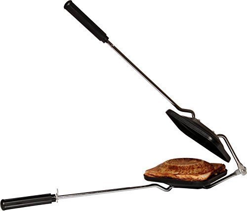 Non-Stick Sandwich Toaster Maker - Portable Flip Design for Indoor & Outdoor Use - Perfect for Camping, Picnics, and Quick Breakfasts