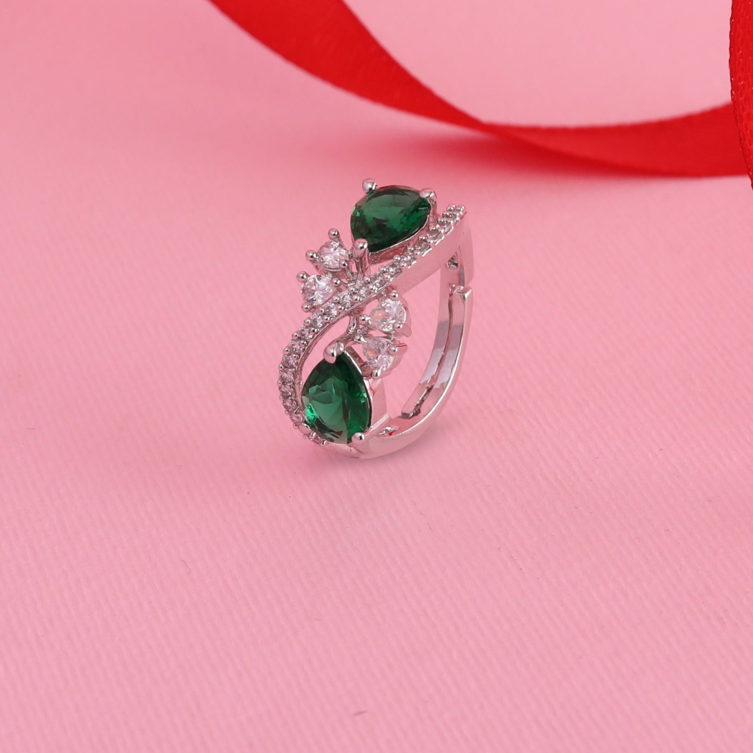 Elegant Hannah CZ Ring for Women - Sparkling Cubic Zirconia Fashion Jewelry - Perfect for Weddings, Parties & Everyday Wear