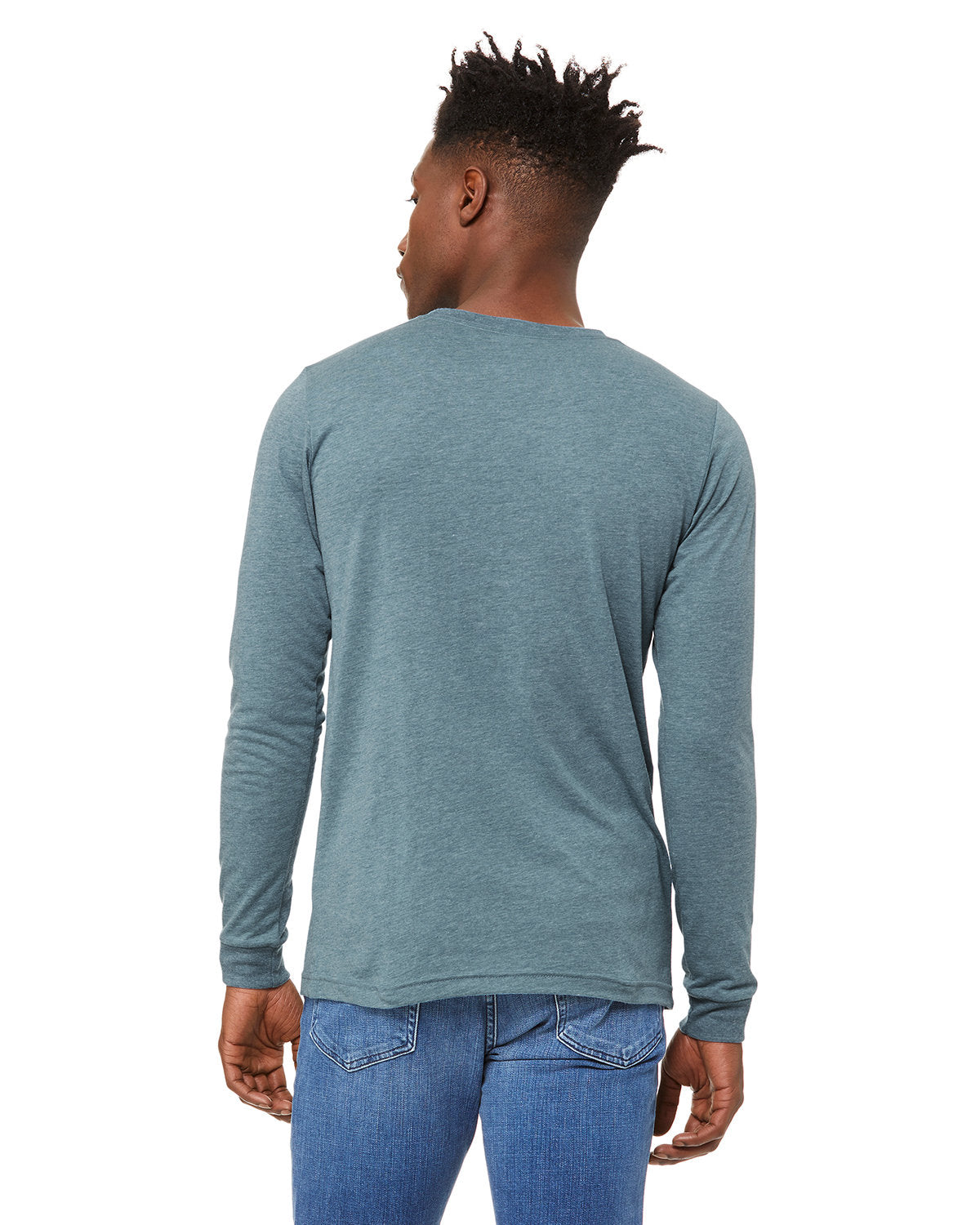 Bella + Canvas 3501 Unisex Jersey Long Sleeve T-Shirt - Soft Cotton Crewneck Tee for Men & Women - Perfect for Casual Wear, Layering & Everyday Comfort
