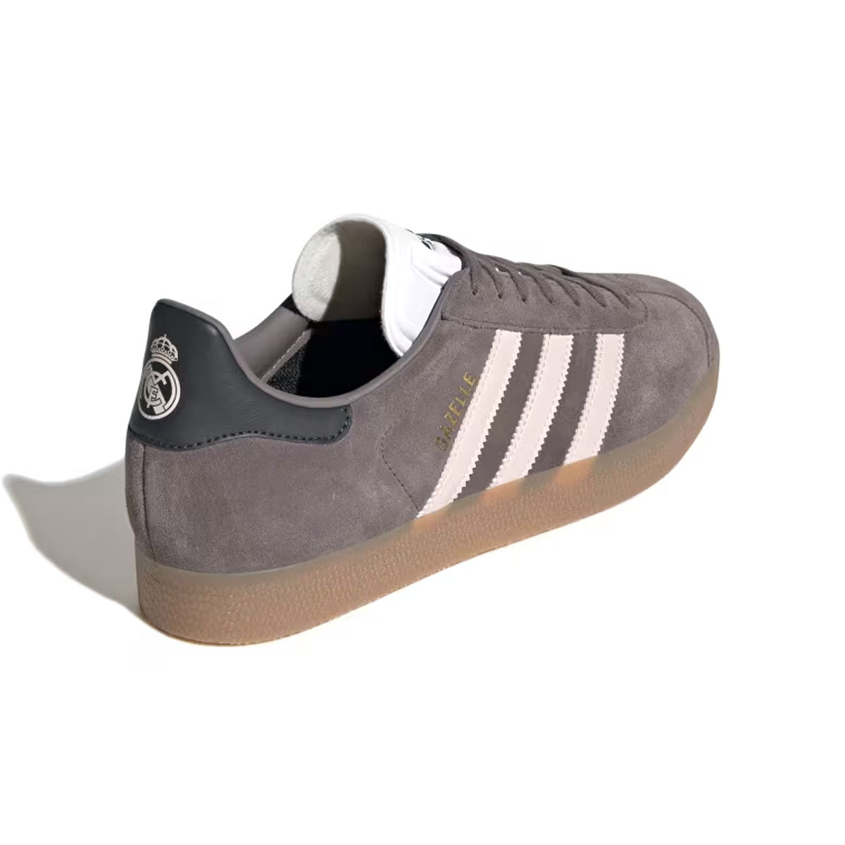 Real Madrid Gazelle Sneakers 'Charcoal Putty Mauve' - Comfortable Athletic Shoes for Men & Women | Perfect for Running, Training & Casual Wear