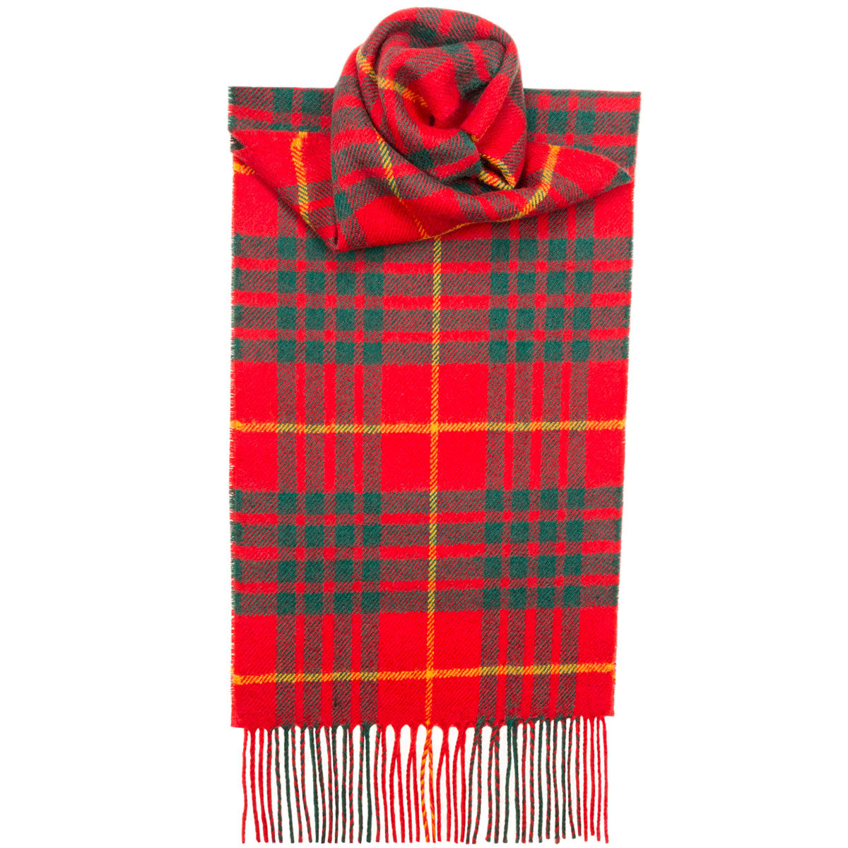 Cameron Modern Tartan Scarf - Premium Wool Plaid Wrap for Men & Women - Perfect for Winter Fashion, Outdoor Activities & Holiday Gifts