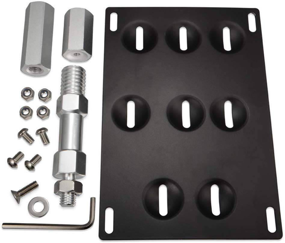 BMW F30 F31 3 Series License Plate Mounting Kit (2012-2019) - Front Bumper Relocation Bracket - Perfect for Car Enthusiasts & Customization