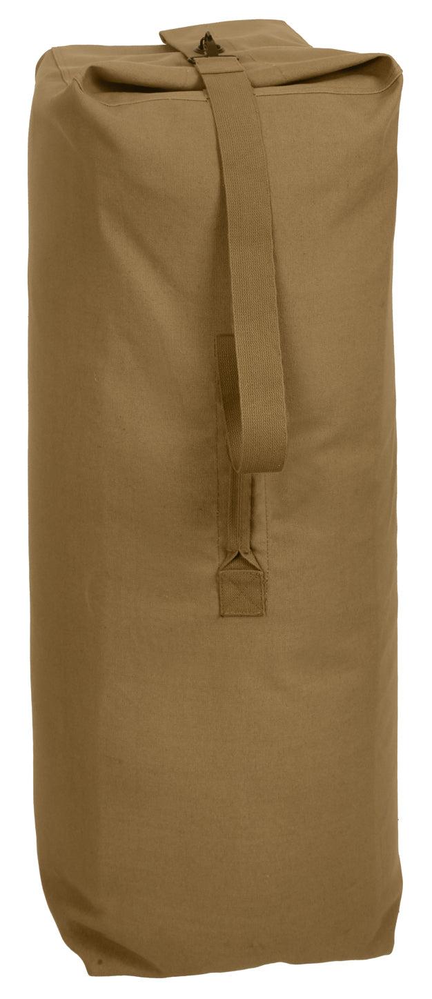 Rothco Heavyweight Top Load Canvas Duffle Bag - Military Style Travel & Gym Bag for Men & Women | Perfect for Camping, Sports, Workouts & Weekend Getaways