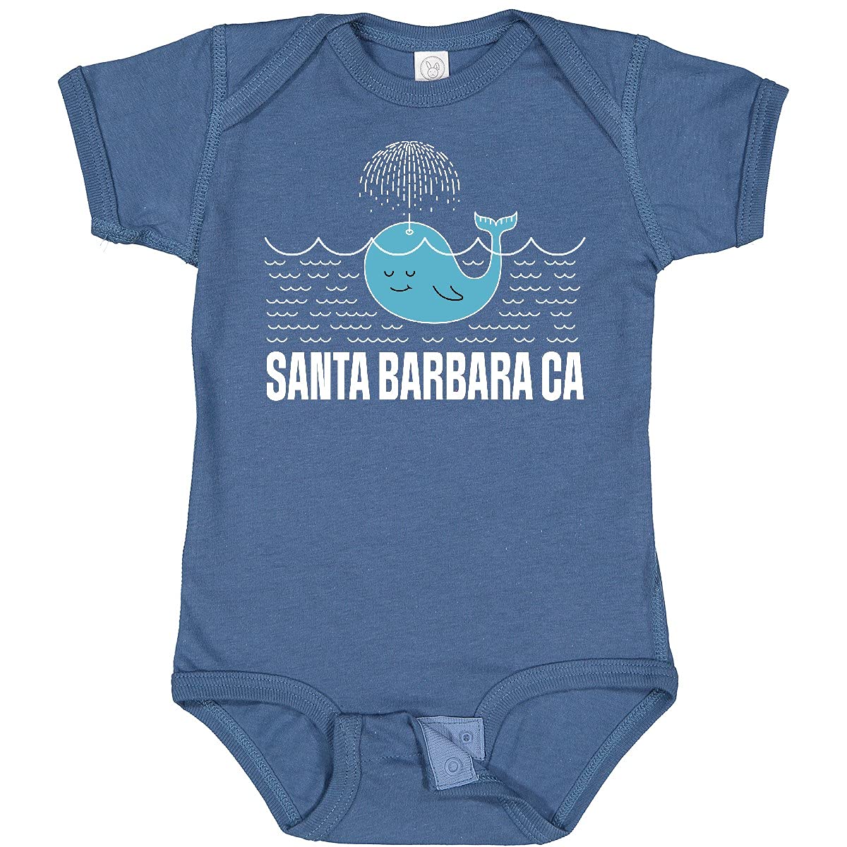 Santa Barbara California Beach Vacation Baby Bodysuit - Cute Infant Onesie for Boys & Girls - Perfect for Family Trips, Beach Outings & Holiday Photos