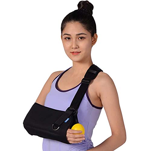 Lightweight Breathable Arm Sling - Adjustable Medical Shoulder Support for Broken Bones & Rotator Cuff Injuries | Ergonomic Design for Comfort | Ideal for Post-Surgery Recovery & Sports Injury Rehabilitation