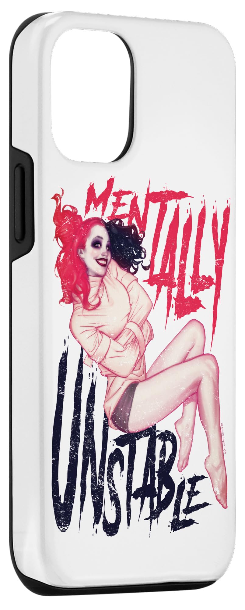Harley Quinn Themed iPhone 12/12 Pro Shockproof Case - Trendy Protective Cover for Daily Use, Travel & Cosplay