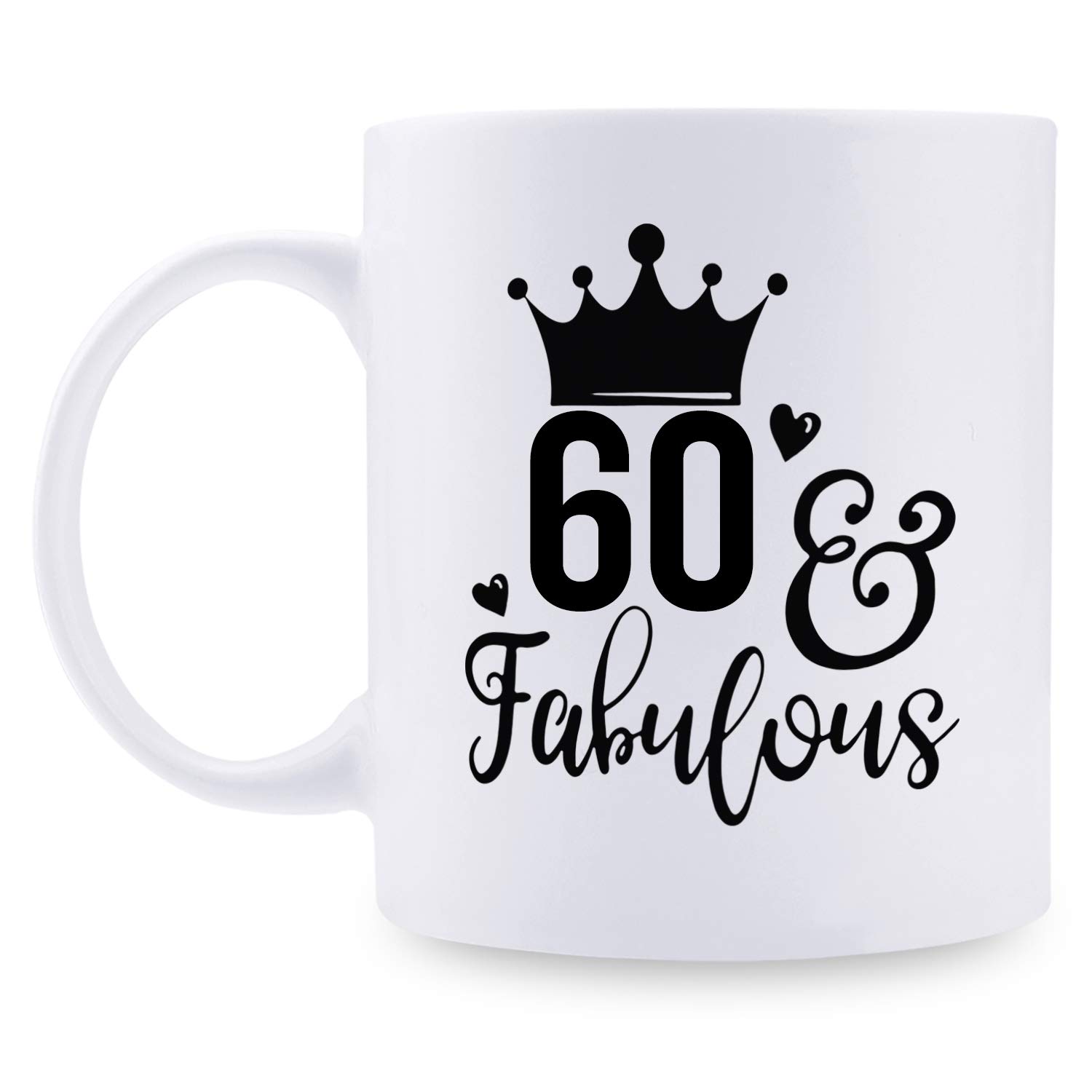 60th Birthday Gifts for Women - Vintage 1959 Themed 11oz Coffee Mug for Mom, Wife, Sister, Friend, Colleague | Perfect 60 Years Old Birthday Present for Her | Great for Office Use, Home Decor & Special Occasions