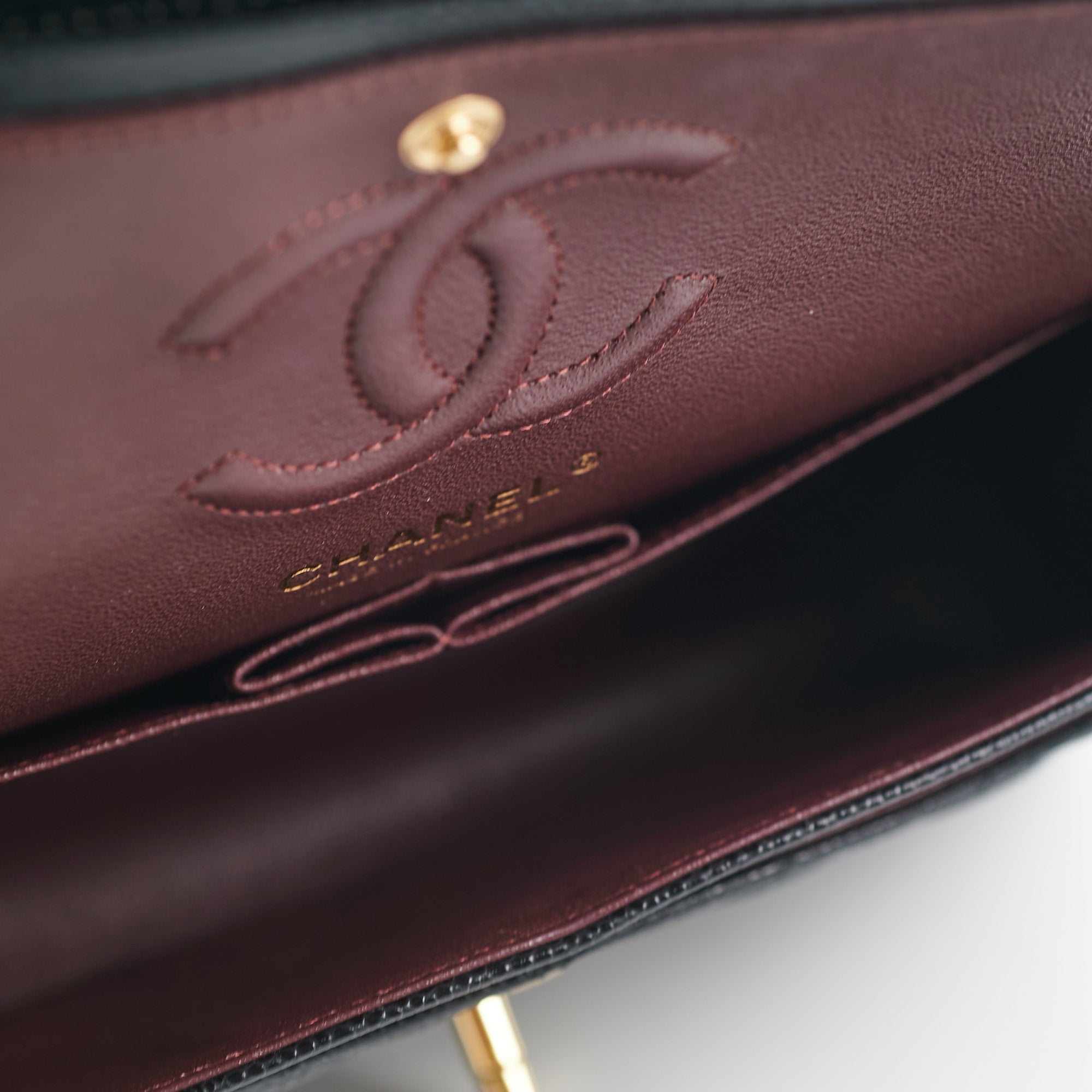 Chanel Small Classic Double Flap Bag in Black Caviar Leather - Luxury Handbag for Women, Perfect for Parties, Work & Everyday Use