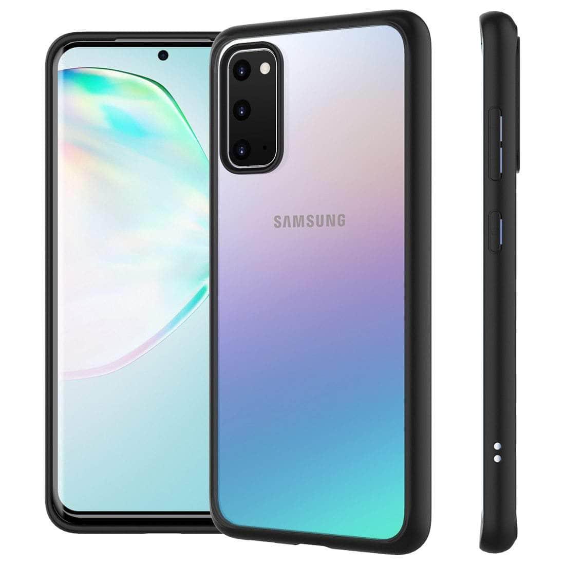 Samsung Galaxy S20 S20 Plus Hybrid Case - Shockproof TPU & Clear Hard PC Armor Protection for Everyday Use & Outdoor Activities