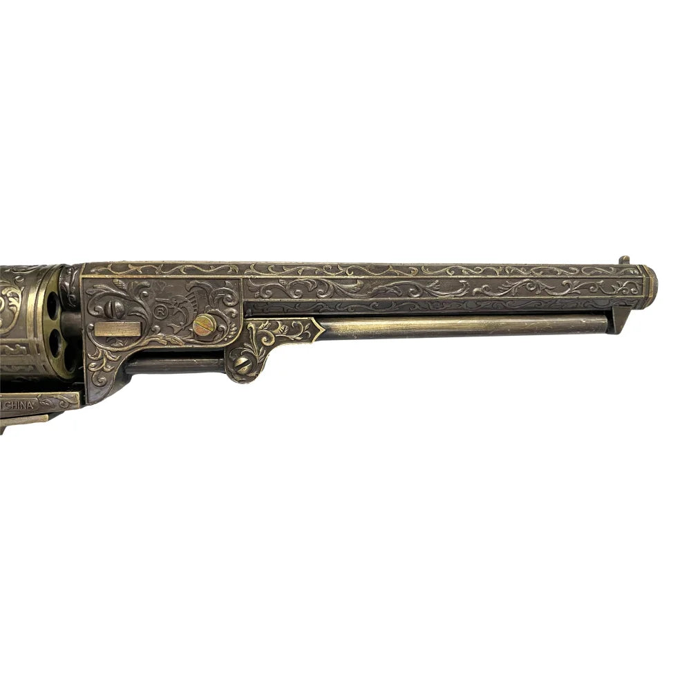 Emilio Estevez Autographed Young Guns Billy the Kid Prop Gun Replica - BAS COA Certified Signed Memorabilia for Movie Collectors and Western Fans - Perfect for Display in Home Theaters, Man Caves, or Western Decor