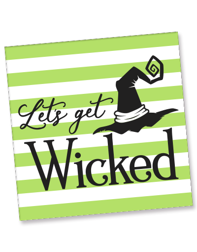 Premium Wicked Beverage Napkins (40 Count) - Absorbent & Durable Cocktail Napkins for Parties, Bars, and Home Entertaining