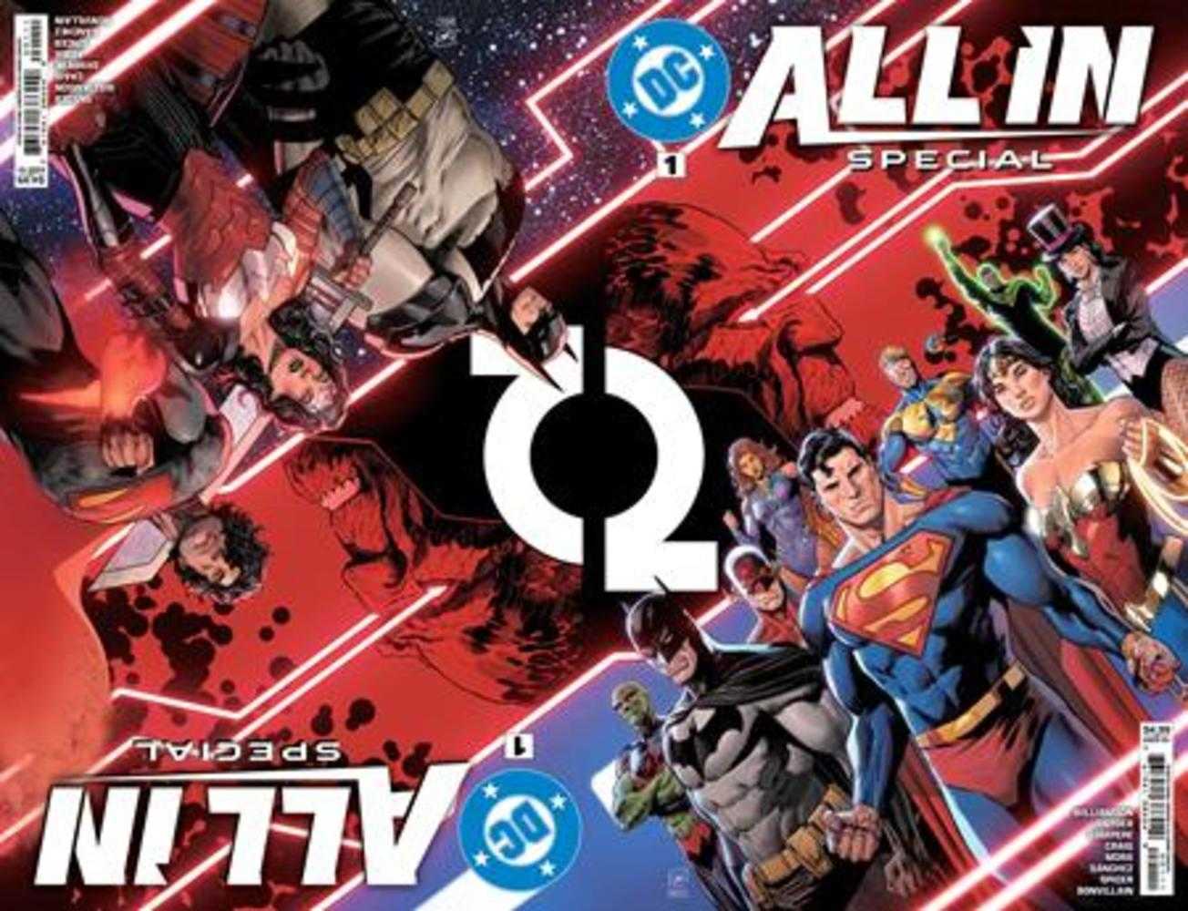 DC All In Special #1 (One Shot) Cover A Daniel Sampere Wraparound - Limited Edition Comic Book for Collectors & DC Fans - Perfect for Gifts, Displays & Comic Book Collections