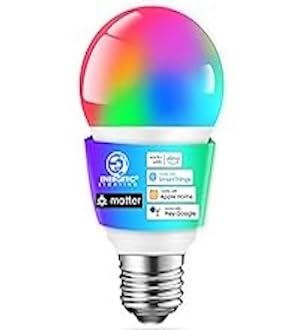 Echo Dot (4th Gen) with Smart Color Bulb - Voice Control, Alexa Enabled, Energy Efficient LED for Home, Office & Party Lighting