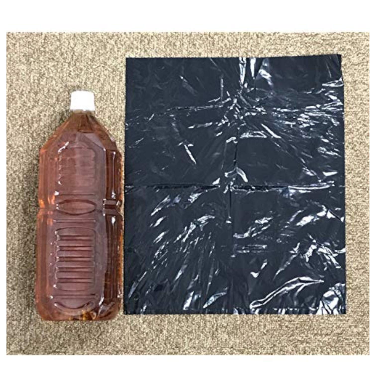 Ordi x Este HKD-TP-30 Odor Control Trash Bags - 30 Count (Pack of 3) | Black Scented Garbage Bags for Bathroom, Kitchen & Office Waste Disposal | Leakproof & Durable Sanitary Bags for Toilets & Small Trash Cans