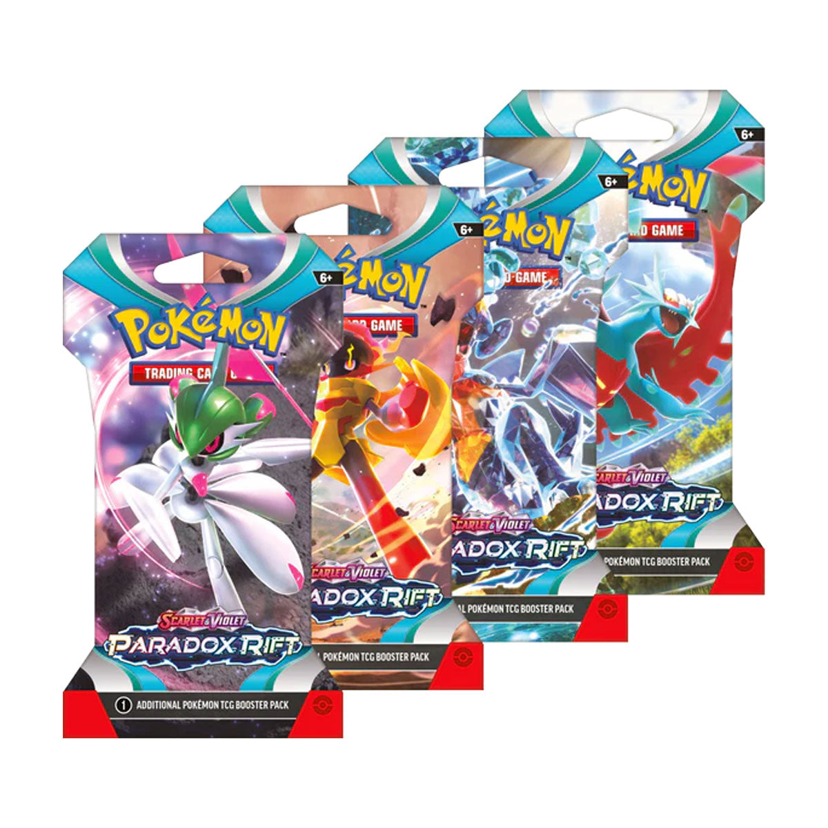 Pokemon Scarlet and Violet Paradox Rift Sleeved Booster Pack - Collectible Trading Cards for Battles & Deck Building - Perfect for Pokemon TCG Players and Fans