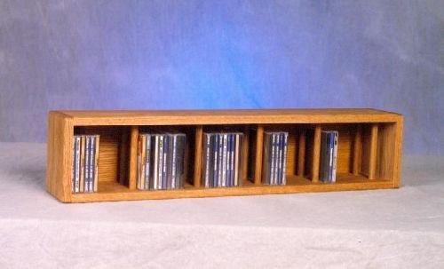 Unfinished Wooden CD Storage Cabinet - The Wood Shed 103D-3 - Perfect for Organizing Music Collections in Living Rooms & Home Offices