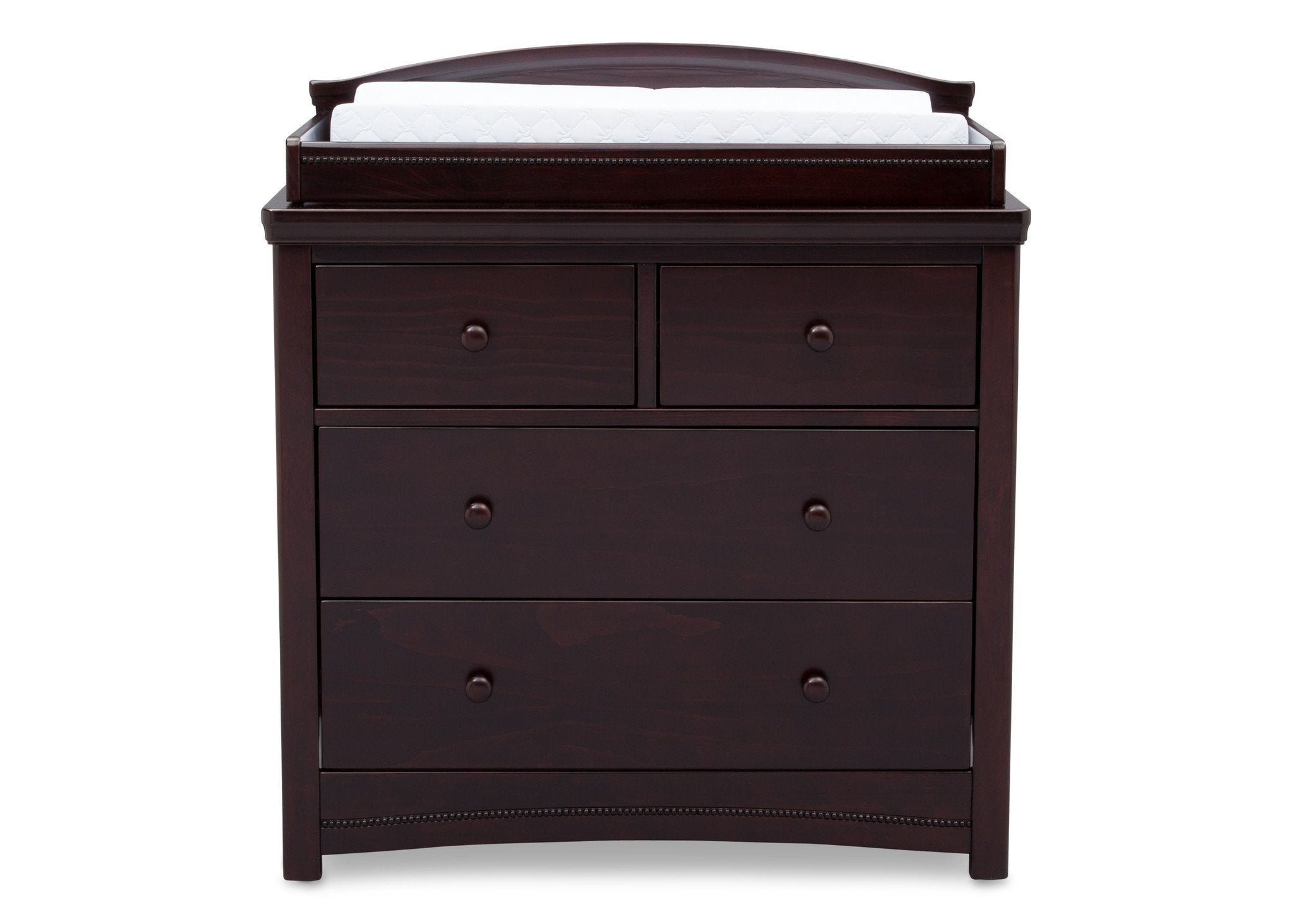 Emma 4-Drawer Baby Dresser with Changing Table Top - Nursery Storage Solution for Diapers, Clothes & Baby Essentials | Perfect for Newborns & Toddlers