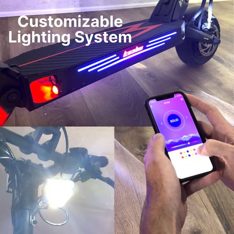 Kaabo Mantis King GT Electric Scooter - Open Box & Refurbished - Perfect for Urban Commuting & Adventure Riding