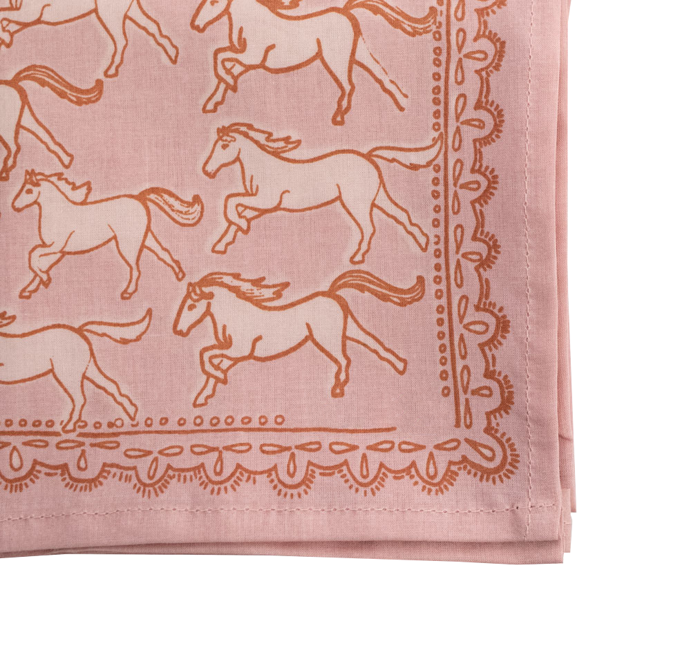 No.062 Horse Bandana - Breathable & Stylish Equestrian Accessory for Riding, Shows, and Everyday Use