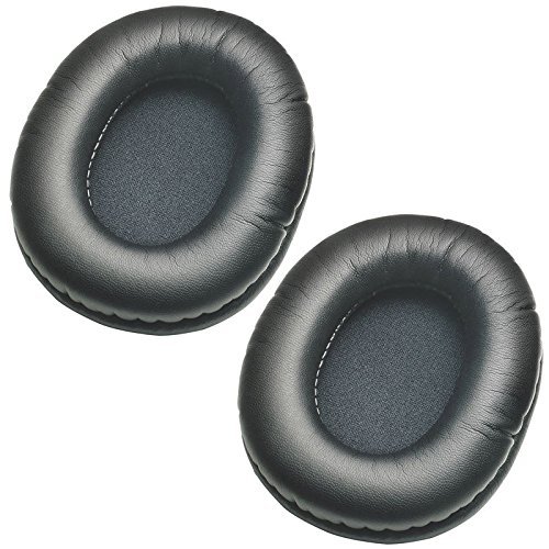 Replacement Protein Leather Earpads for SteelSeries Arctis 3/5/7/Pro Gaming Headset & ATH-M40fs - Soft Ear Cushions for Noise Isolation & Comfort (1 Pair) - Perfect for Long Gaming Sessions & Music Listening
