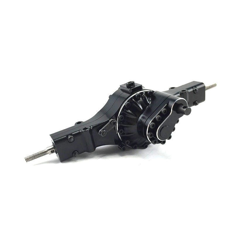1/14 Scale 4x4 6x6 8x8 Metal Differential Front & Rear Axle Assembly for TAMIYA Tractor Truck DIY RC Cars - Perfect for Model Dump Trucks, Off-Road Vehicles & Crawler Projects