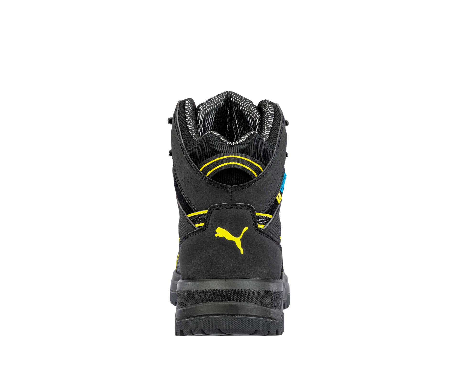 Rock HD Mid Composite Toe Work Boots for Men - Safety Shoes with Slip & Shock Resistance - Ideal for Construction, Warehouse & Outdoor Work