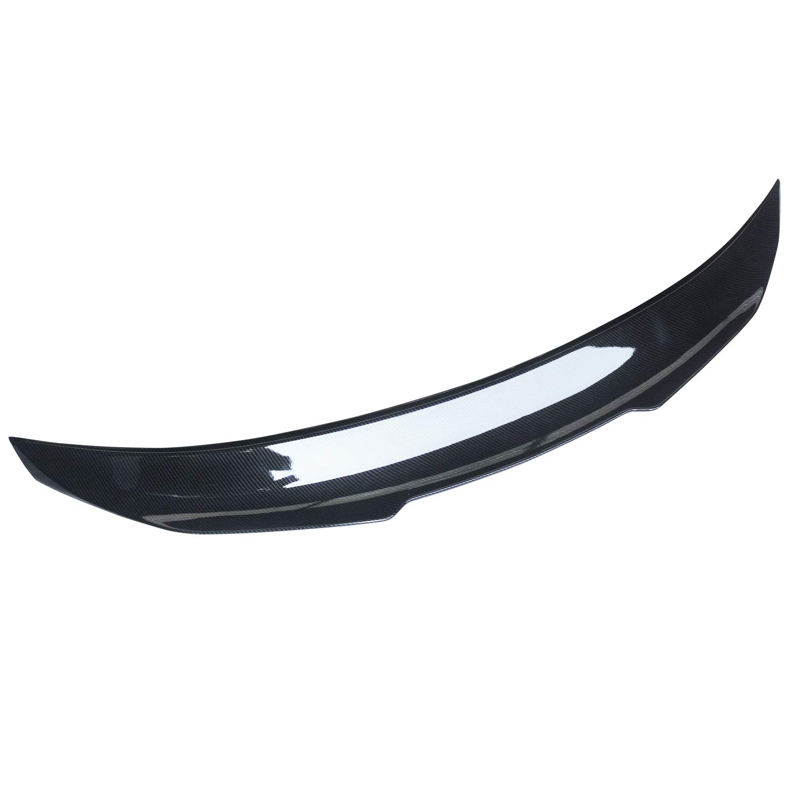 2014-2024 Infiniti Q50 Q50S Sedan ABS Carbon Fiber Rear Spoiler Wing - PSM Style Trunk Lip Splitter for Enhanced Aerodynamics & Sporty Look - Perfect for Car Enthusiasts & Street Racing