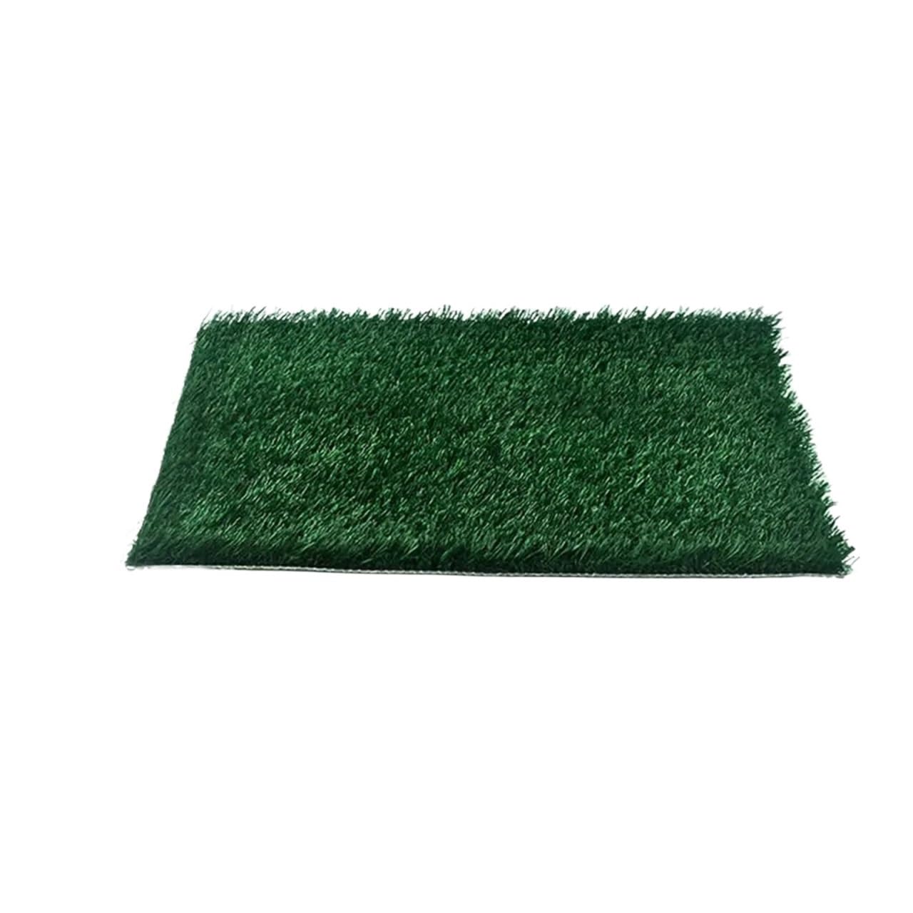**Indoor Dog Potty Training Pad with Artificial Grass - Puppy Pee Mat & Poop Bag Holder - Pet Supplies for Small & Large Dogs - Perfect for Apartments, Travel & Housebreaking**