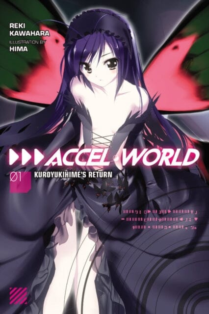 Accel World Vol. 1 Light Novel: Kuroyukihime's Return by Reki Kawahara - Perfect for Sci-Fi Anime Fans & Book Collectors